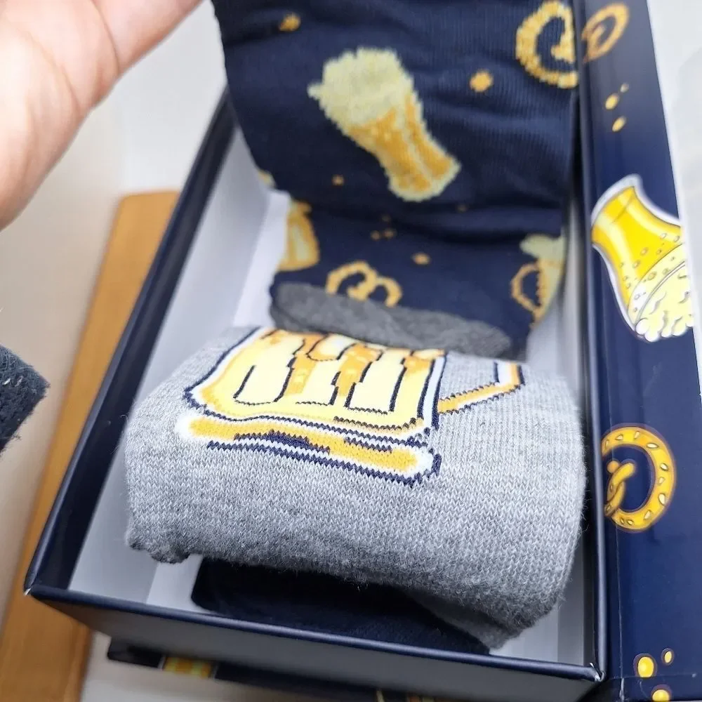 Beer crew socks Lords rocks ALE OF TWO CITIES box bundle pack